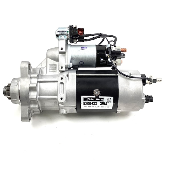 Delco Remy Starter, 39Mt, 12V, W/Ocp/Ims 12T 8200433 - main